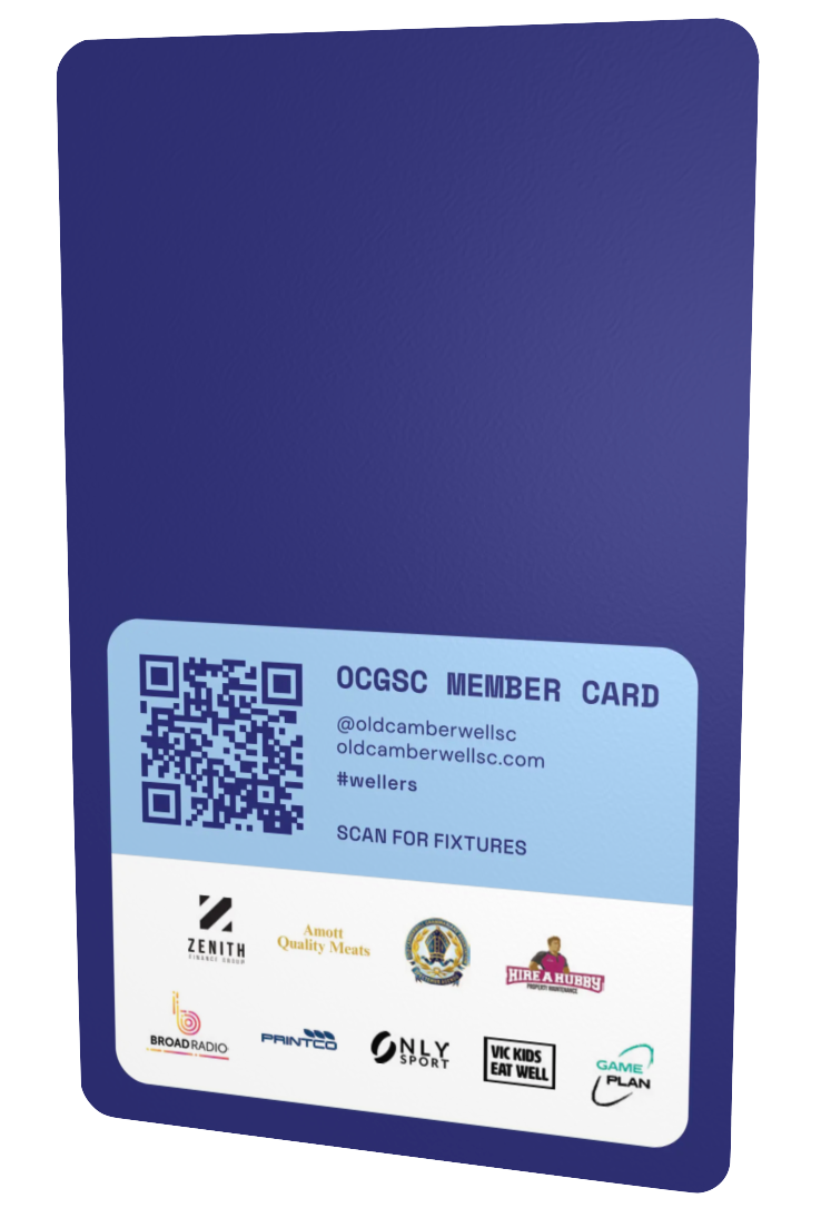 OCGSC Membership Card, back